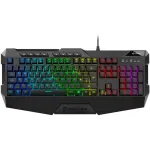Sharkoon SKILLER SGK4 klaviatūra žaidimams USB QWERTZ voki&scaron;ka juoda
