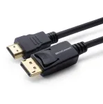 Microconnect MC-DP-HDMI-500 vaizdo kabelio adapteris 5 m DisplayPort Juoda