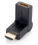 Sulankstomas HDMI adapteris ki&scaron;tukas į lizdą, Equip, 118911