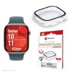 Visi&scaron;ka apsauginė plėvelė DISPLEX e.v.i. Apple Watch Series 10 42mm permatoma