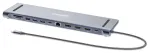 Dokų stotis / USB-C 10 prievadų Manhattan 4K 60Hz Power Delivery