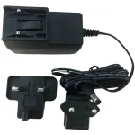 Maitinimo adapteris ALLNET DSA-12CB-12 12V 1A AC/DC su keičiamais UK/EU ki&scaron;tukais