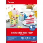 Canon MP-101D matinis dvipusis popierius, A4 (210 x 297 mm), 240 g/m&sup2;, 275 &micro;m, 50 lapų