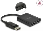 Vaizdo skirstytuvas Delock 87768 DisplayPort į 2x DisplayPort
