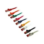 Pataisos kabelis RJ45 CAT6 250MHz 10m juodas S-STP (S/FTP) TPE/LSZH (Superflex) Synergy 21
