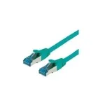 VALUE - Pataisos laidas - RJ-45 (ki&scaron;tukas) į RJ-45 (ki&scaron;tukas) - 1,5 m - SFTP, PiMF - CAT 6a - halogenų neturintis, liejinis, su užraktų apsauga, vytas - Žalias (21.99.1993)