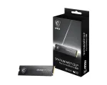 MSI SPATIUM M571 DLP PCIe 5.0 NVMe M.2 4TB vidinis kietasis diskas 4 TB PCI Express 5.0 3D NAND