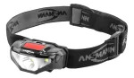 Ansmann HD70B - Galvos žibintuvėlis - Juodas - ABS plastikas - IP44 - LED - 1 &scaron;viesos &scaron;altinis
