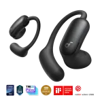 Anker Soundcore AeroFit 2 Pro belaidės ausinės, matinė juoda, ANC, Bluetooth 6.1