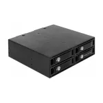 Mobili lentyna Delock 47233 4x 2,5 inch SATA/SAS juoda