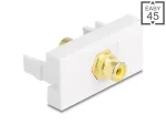 DeLOCK Keystone modulis 90859 RCA jungtis balta geltona
