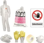 Įspėjamųjų lipdukų rinkinys cimco Asbest Tages-Set easy XL 15 vnt. 145081 &ndash; asbesto įspėjamieji lipdukai