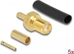 SMA ki&scaron;tukas užspaudimui RG-174 / RG-316 DeLOCK 90037