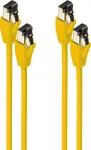 Tinklo kabelis ShiverPeaks BS08-41022-2 Cat8.1 1m F/FTP geltonas