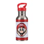 Paladone Super Mario metalinis vandens butelis su &scaron;iaudeliu