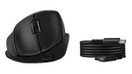Belaidė ergonominė pakreipta pelė HP Tilt Ergonomic 725M, juoda