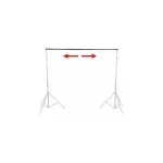 Walimex Pro teleskopinis foninis strypas 120-307 cm, iki 6 kg, kai&scaron;čio jungtis