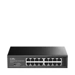 Cudy GS1016E 16 prievadų Gigabit Ethernet valdomas jungiklis, 16&times; 10/100/1000 Mbps