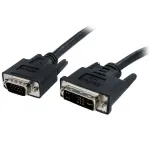 StarTech.com 1 m DVI&ndash;VGA monitorinis laidas, DVI-A (vyri&scaron;kas) &ndash; VGA (vyri&scaron;kas, 15 kontaktų)