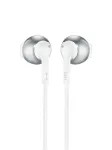 JBL Tune 205 laidinės ausinės, 20&ndash;20000 Hz, 14,3 g, Chrome, White