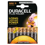 Duracell MN2400B8 &scaron;arminė baterija AAA, 1,5 V, 8 vnt.