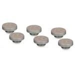 Thermal Grizzly DeltaMate ki&scaron;tukas &ndash; matinis nikelis (6 vnt.) (TG-DM-FIT-6209)