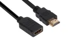 Club 3D CAC-1321 High Speed HDMI 2.0 ilginamasis kabelis, 4K60Hz, ki&scaron;tukas/lizdas, 3 m, juodas