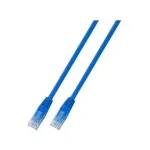EFB-Elektronik RJ45 jungiamasis laidas Cat.6 U/UTP PVC CCA mėlynas 7,5 m (K8100BL.7,5)