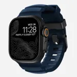 NOMAD Rocky Point Band, skirta Apple Watch 46mm/49mm, Navy/Black