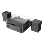 Reflexion HiFi Tuner Black, Brown DAB+, CD Player, Bluetooth (HIF2082DAB)