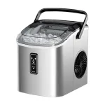 EUHOMY IM08 ledo gaminimo aparatas, 1,2 l, 12 kg (sidabrinis)