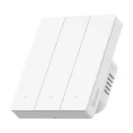 SONOFF ZBM5-3C-80W 3 kanalų &bdquo;Zigbee&ldquo; i&scaron;manusis liečiamasis sieninis jungiklis