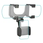Mobilis Universal Car Rear Mirror Mount for Smartphones