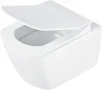 DEANTE Rimless Wall-Hung Toilet Bowl President Series White Ceramic