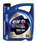 ELF EVOLUTION FT MSX 5W-30 5L Fully Synthetic Engine Oil
