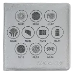 Nanlite Gobo Set 1 &ndash; 10 metalinių gobo rinkinys, skirtas Forza 60/60B