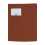 BRUNNEN FACT! Fastener File Polypropylene Brown Translucent DIN A4