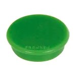 FRANKEN Magnet HM20 02 apvalus 24 mm žalias 10 vnt./pakuotė