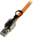 Synergy 21 CAT6A RJ45 lauko tipo ki&scaron;tukas, beįrankis, ekranuotas, stūmimo-traukimo fiksatorius