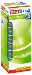 Tesa 57074-00000-00 Standartinė biuro juosta &ndash; 33 m &ndash; skaidri &ndash; 19 mm &ndash; 8 ritinių