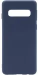 Evelatus Samsung S10 Soft Premium Soft Touch Silicone Case Midnight Blue