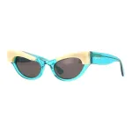 GUCCI Moteri&scaron;ki GG1167S-004 Kačių akys Akiniai nuo saulės Juodas acetatas Tamsiai pilki lę&scaron;iai 52/21/140 mm