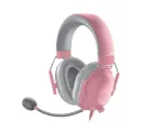Razer BlackShark V2 X RZ04-03240800-R3M1 žaidimams skirtos laidinės ausinės, apgaubiančios ausis, 3,5 mm, 50 mm garsiakalbiai, kardioidinis mikrofonas, Quartz Pink