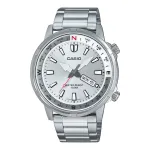 CASIO Vyri&scaron;kas analoginis laikrodis MTD130D7AVDF 44mm nerūdijantis plienas