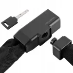 ROCKBROS Raktinis kabelinis spyna 0.97 m Juoda