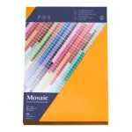 Artoz Papier Mosaic Vokai DIN B6 Be Langelio Spalva Papaja &Scaron;lapio Lipinimo 20 Vnt.
