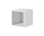 Atvira spintelė cama meble ROCO RO6, 370&times;390&times;370 mm, balta, ant grindų