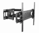 Sieninis TV laikiklis GEMBIRD WM-70ST-01, 37&ndash;70 colių, pakreipimas 0&deg; iki -20&deg;, pasukimas &plusmn;60&deg;, VESA 200&times;200&ndash;600&times;400, max 35 kg, juodas