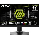 Monitorius MSI MAG 255PXF 24.5 colio Full HD (1920&times;1080) Rapid IPS, 300 Hz, 0,5 ms, FreeSync Premium, matinis pavir&scaron;ius