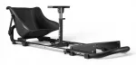 Oplite 104317 NitroKart V2 Racing Cockpit &ndash; juodo plieno sim racing važiuoklė su atlo&scaron;iama kėde